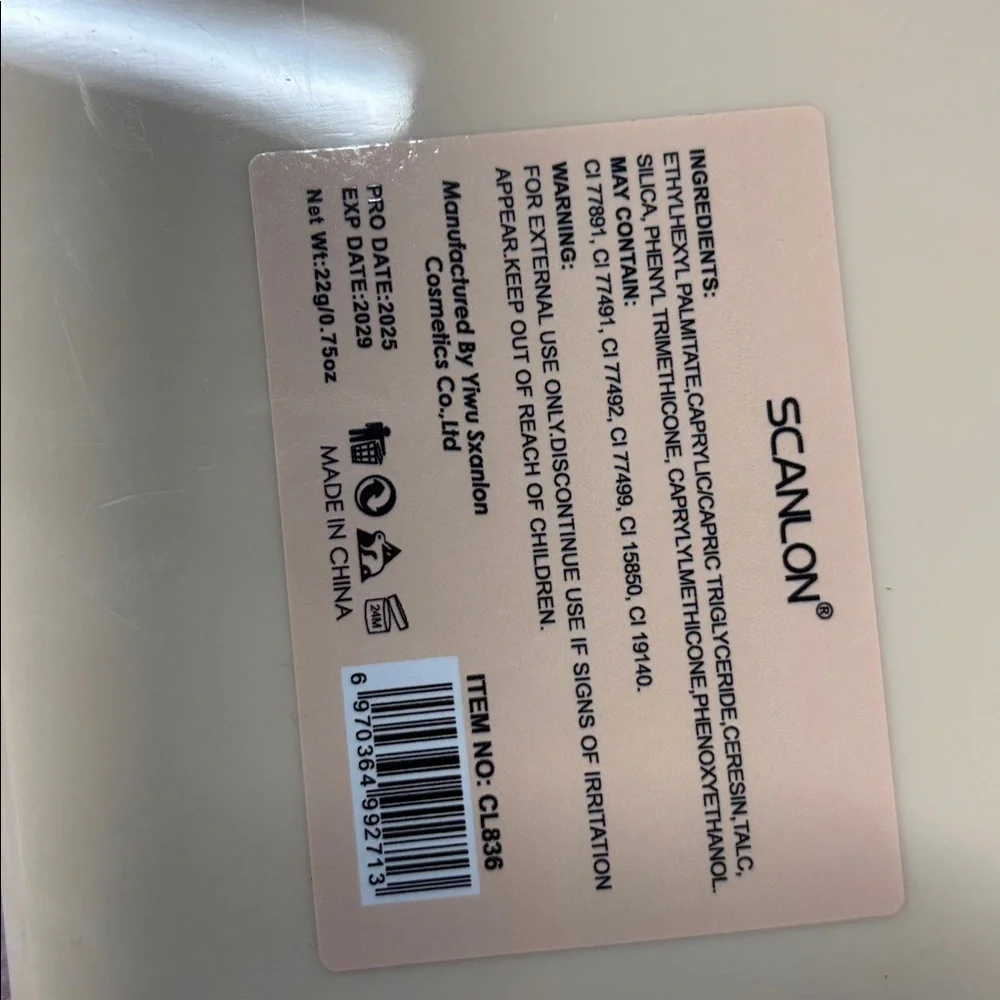 Scanlon Concealer Palette - 15 Colors pallet nwt